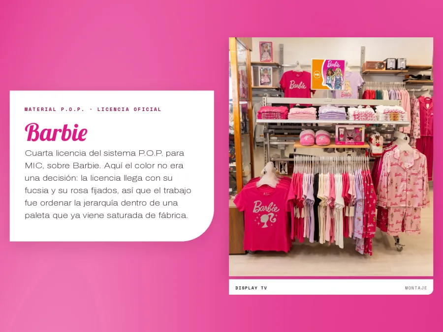 Vista del proyecto Barbie